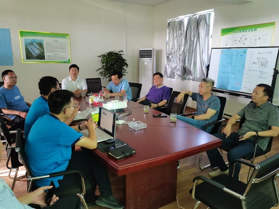 市人大常委会副主任韩明华到公司调研